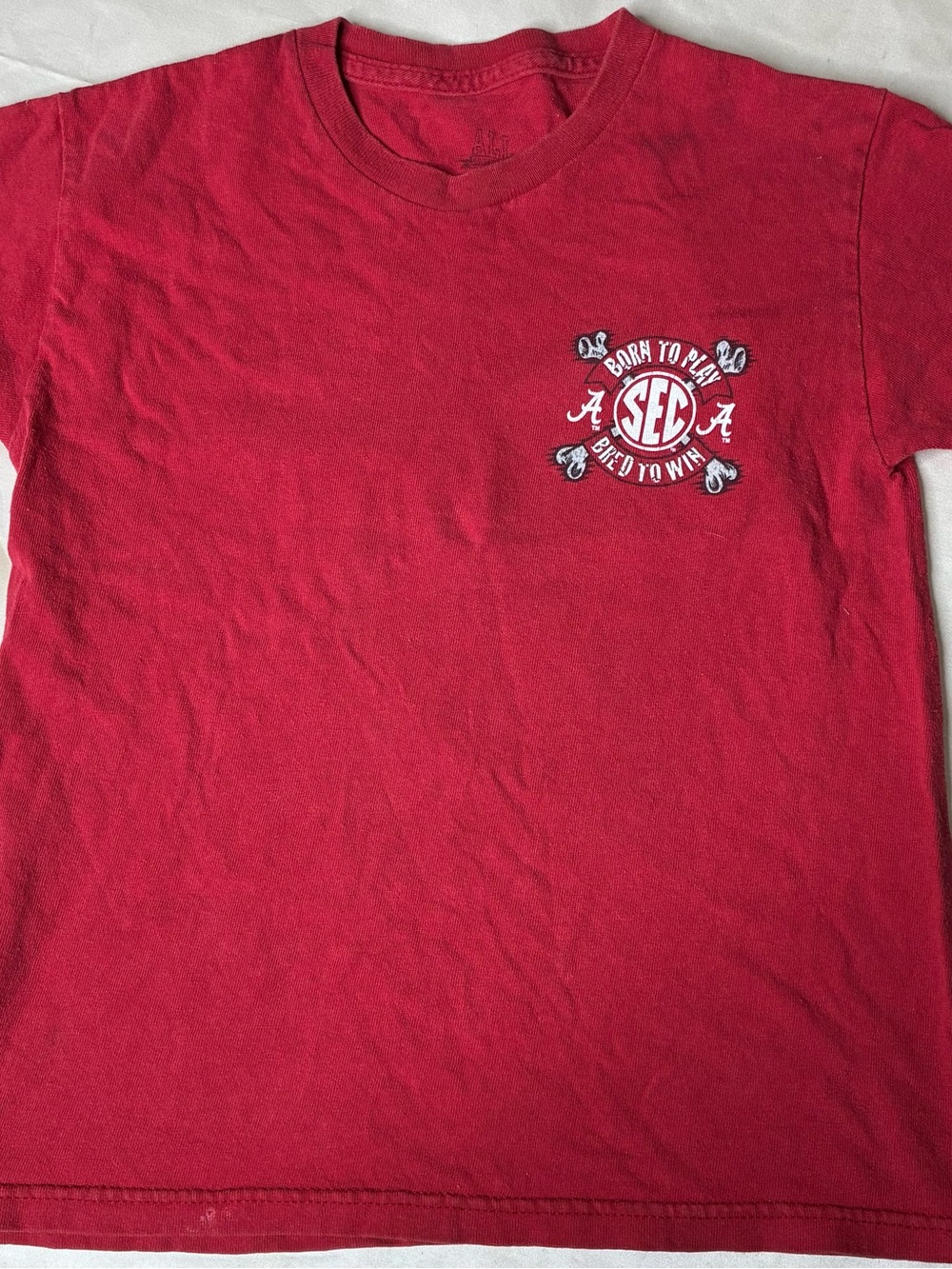 SEC 'Born to Play, Bred to Win' Red Graphic Tee